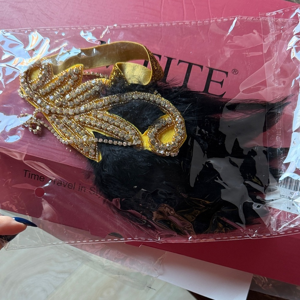 !it jeans Black and Gold Beaded Dress - Picture 2 of 6